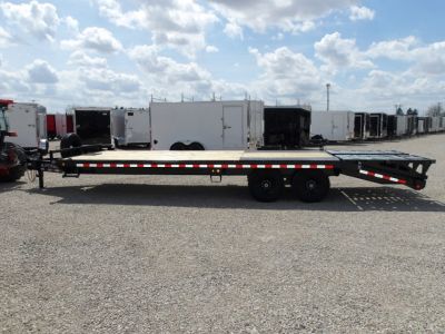 New 2026 Iron Bull 102x25 FDP0225072 Deckover Trailer