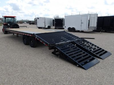 New 2026 Iron Bull 102x25 FDP0225072 Deckover Trailer