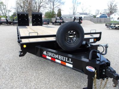 New 2026 Iron Bull 102x25 FDP0225072 Deckover Trailer