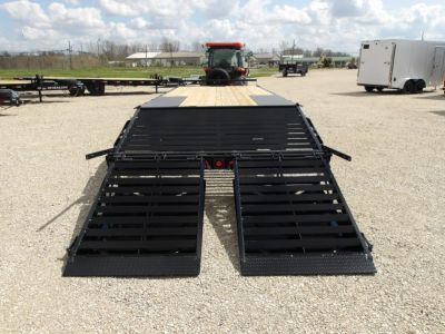 New 2026 Iron Bull 102x25 FDP0225072 Deckover Trailer