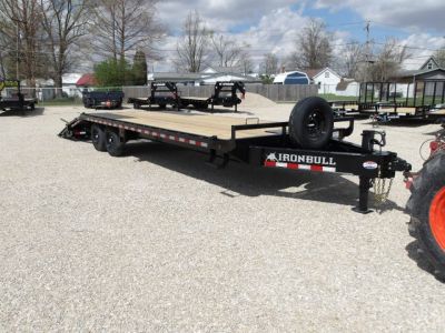 New 2026 Iron Bull 102x25 FDP0225072 Deckover Trailer