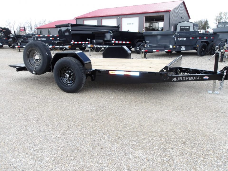 New 2026 Iron Bull 80x12 TSB8012071 Equipment Trailer