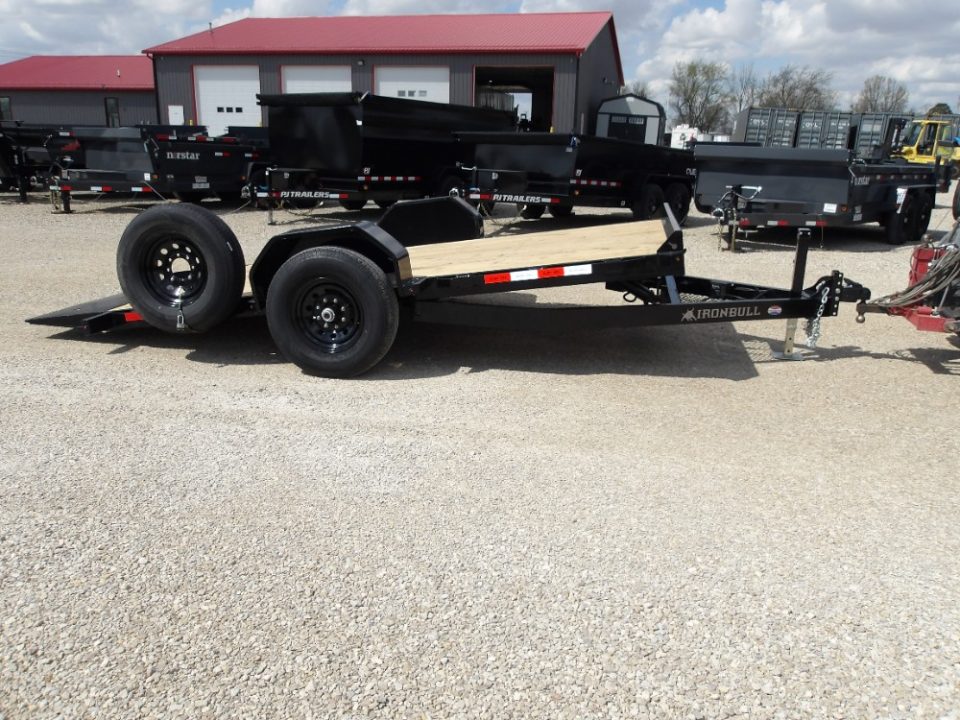 New 2026 Iron Bull 80x12 TSB8012071 Equipment Trailer