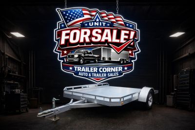New 2026 Legend Trailers 7X12 ALUMINUM TILT Utility Trailer