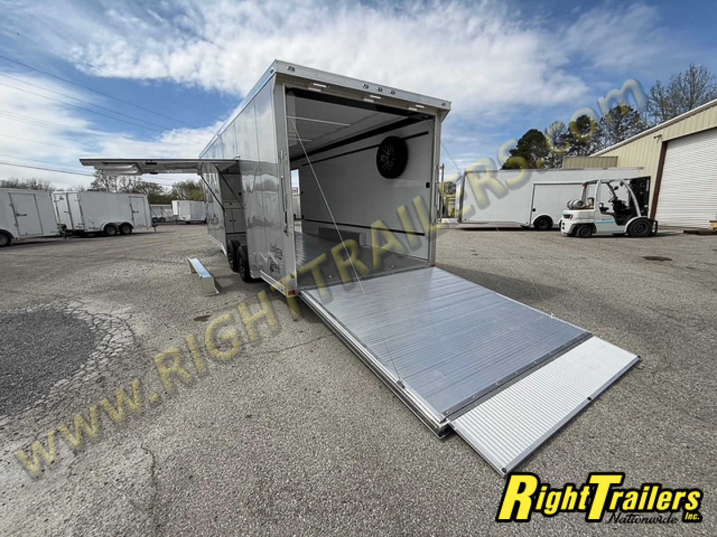 New 2026 8.5x24 ATC ROM 450 Race Trailer-DEMO UNIT