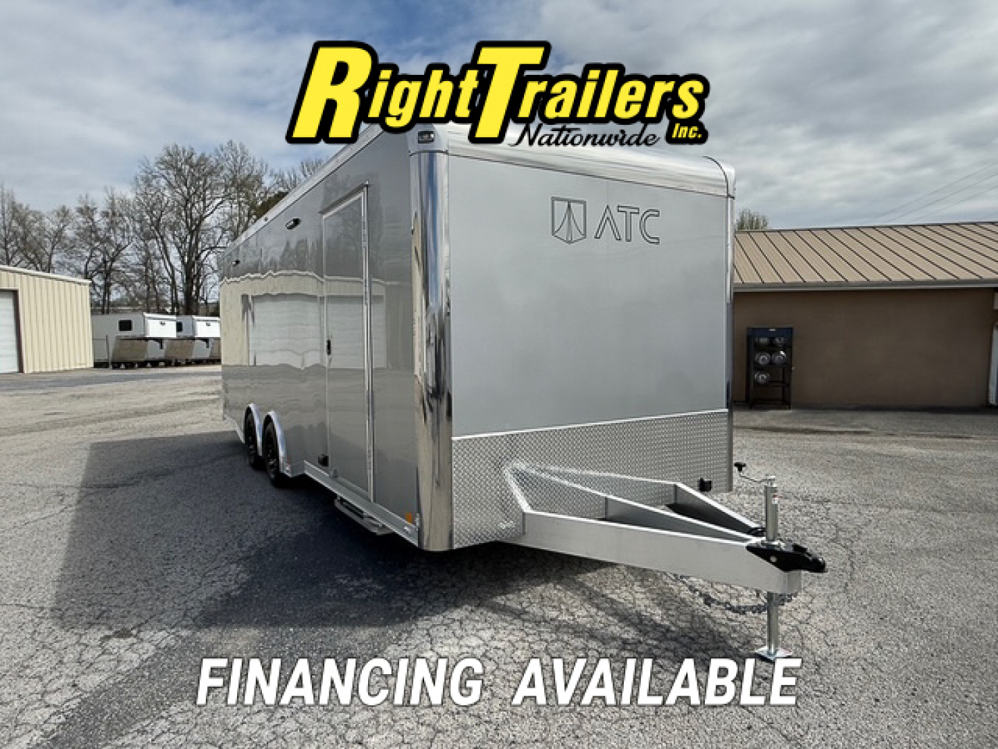 New 2026 8.5x24 ATC ROM 450 Race Trailer-DEMO UNIT