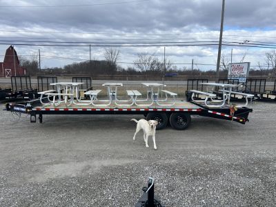 New 2027 Aluma 8' Tan Picnic Table