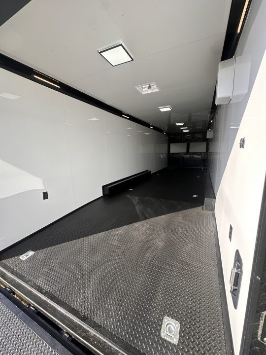 New 2026 Rock Solid Cargo 8.5x32 7'6" Interior- Race Trailer-Finished Interior-Triple 7000 Triple Torsion Axle - Pit Lights