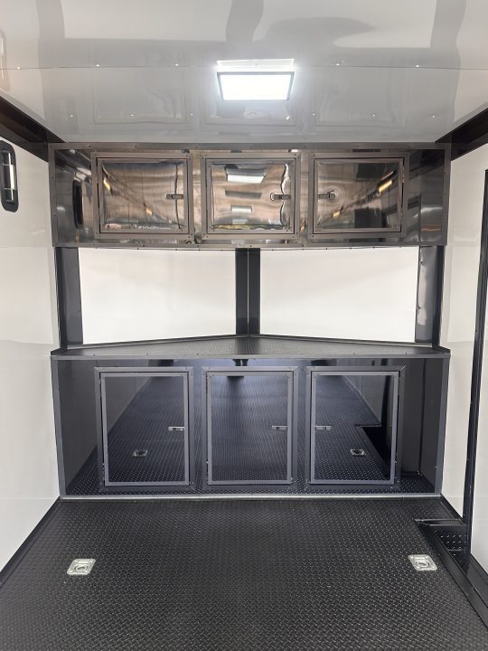 New 2026 Rock Solid Cargo 8.5x32 7'6" Interior- Race Trailer-Finished Interior-Triple 7000 Triple Torsion Axle - Pit Lights
