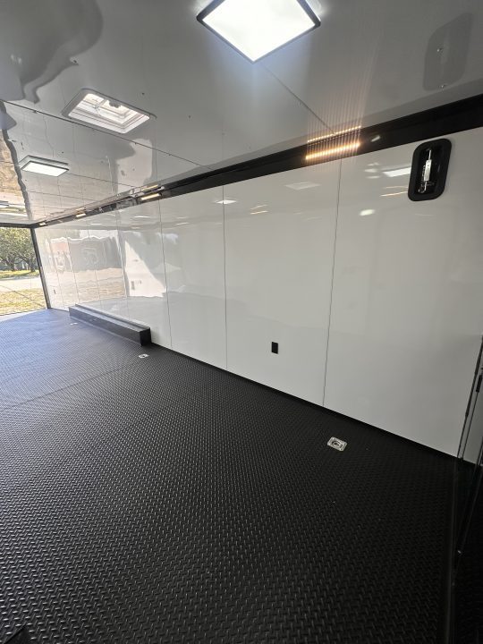 New 2026 Rock Solid Cargo 8.5x32 7'6" Interior- Race Trailer-Finished Interior-Triple 7000 Triple Torsion Axle - Pit Lights