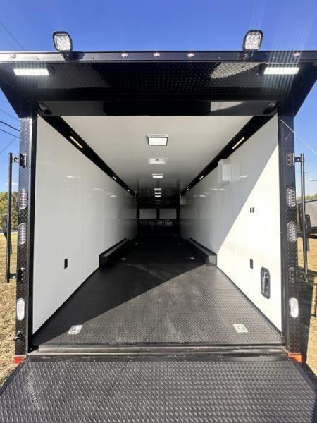 New 2026 Rock Solid Cargo 8.5x32 7'6" Interior- Race Trailer-Finished Interior-Triple 7000 Triple Torsion Axle - Pit Lights