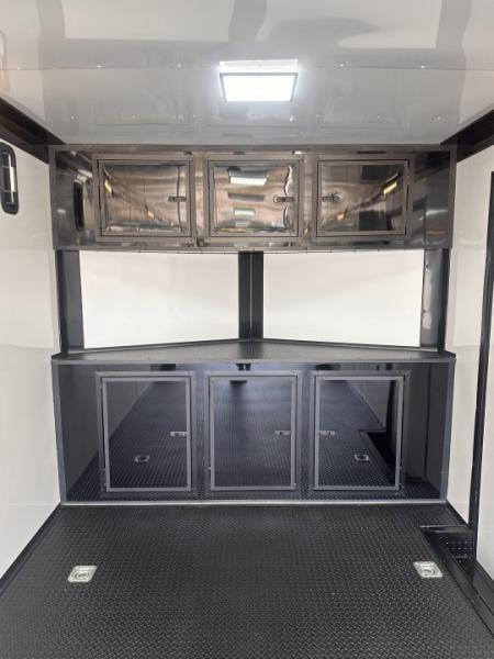 New 2026 Rock Solid Cargo 8.5x32 7'6" Interior- Race Trailer-Finished Interior-Triple 7000 Triple Torsion Axle - Pit Lights