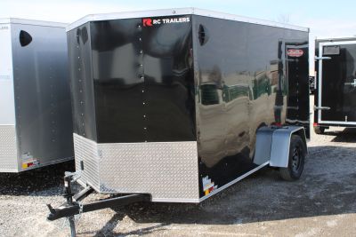 New 2026 RC 6X12 3K - GVWR | Steel Enclosed Cargo Trailer **CLEARANCE**