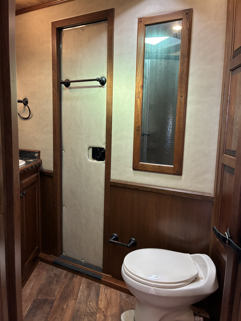 Used 2016 4-Star 3H 11' Trail Boss Conversions LQ Horse Trailer