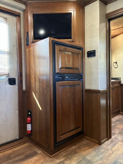 Used 2016 4-Star 3H 11' Trail Boss Conversions LQ Horse Trailer