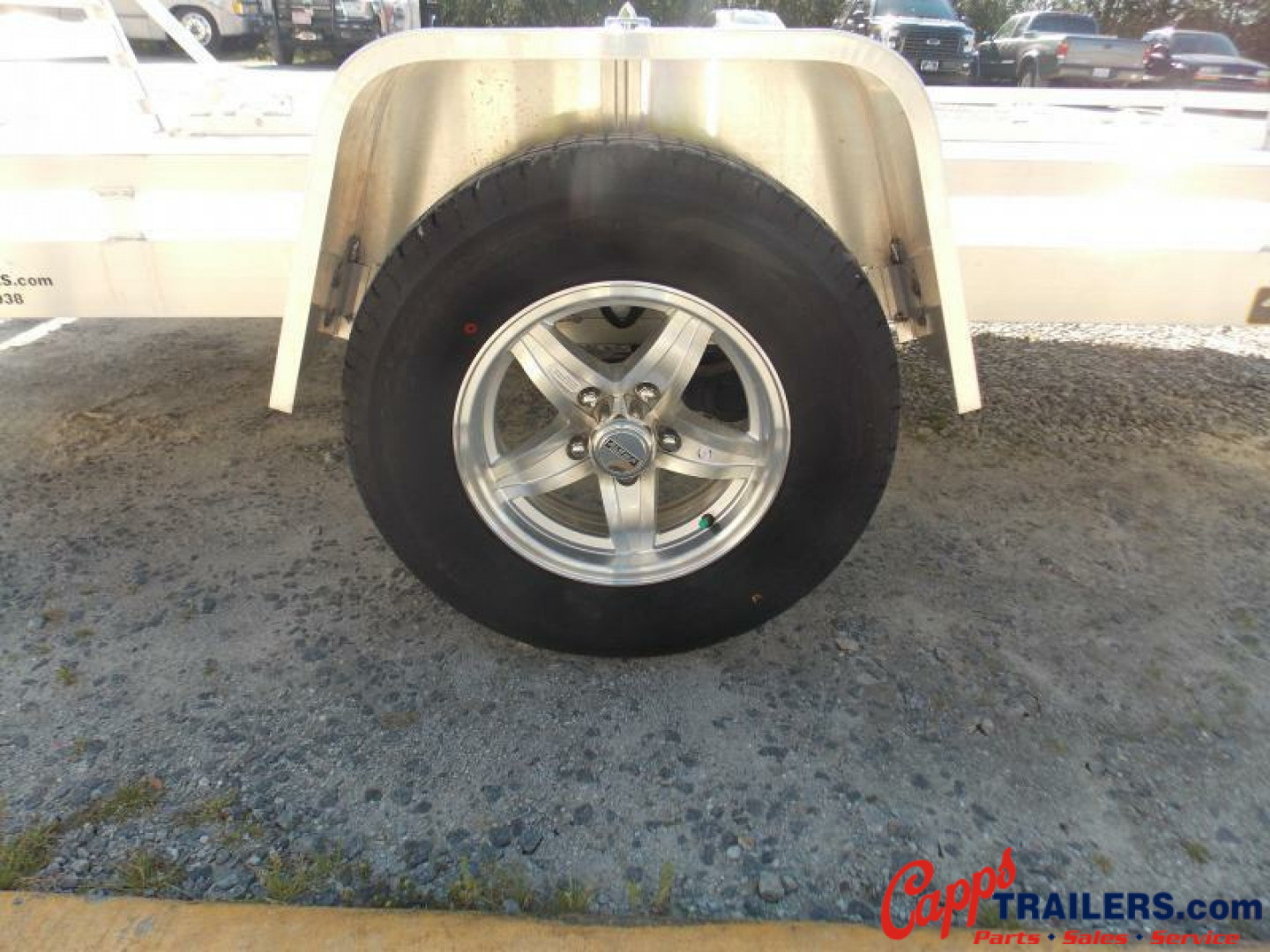 New 2027 Aluma AL 7712H-S-TG Utility Trailer