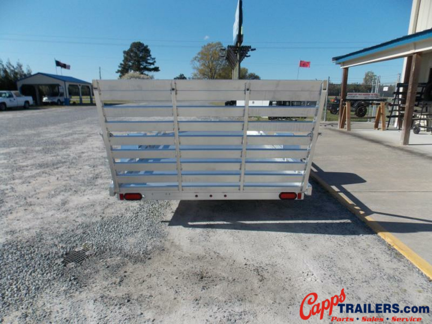 New 2027 Aluma AL 7712H-S-TG Utility Trailer