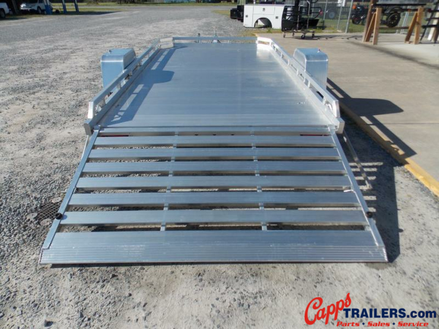 New 2027 Aluma AL 7712H-S-TG Utility Trailer