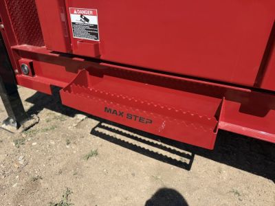 New 2026 Load Trail 7-14-4H Telescopic Gooseneck Dump W/ Hydraulic Jacks 7K Axles