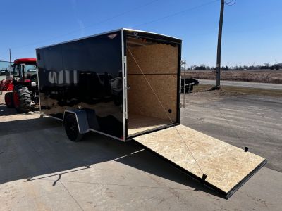 New $$ SALE $$ 2025 H&H Trailers 6X14 6'6" INTERIOR RAMP DOOR Cargo / Enclosed Trailer