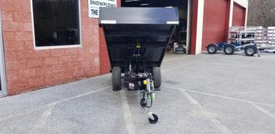 New 4.5 x 8 Sure-Trac Single Ram Utility Dump Trailer 3k