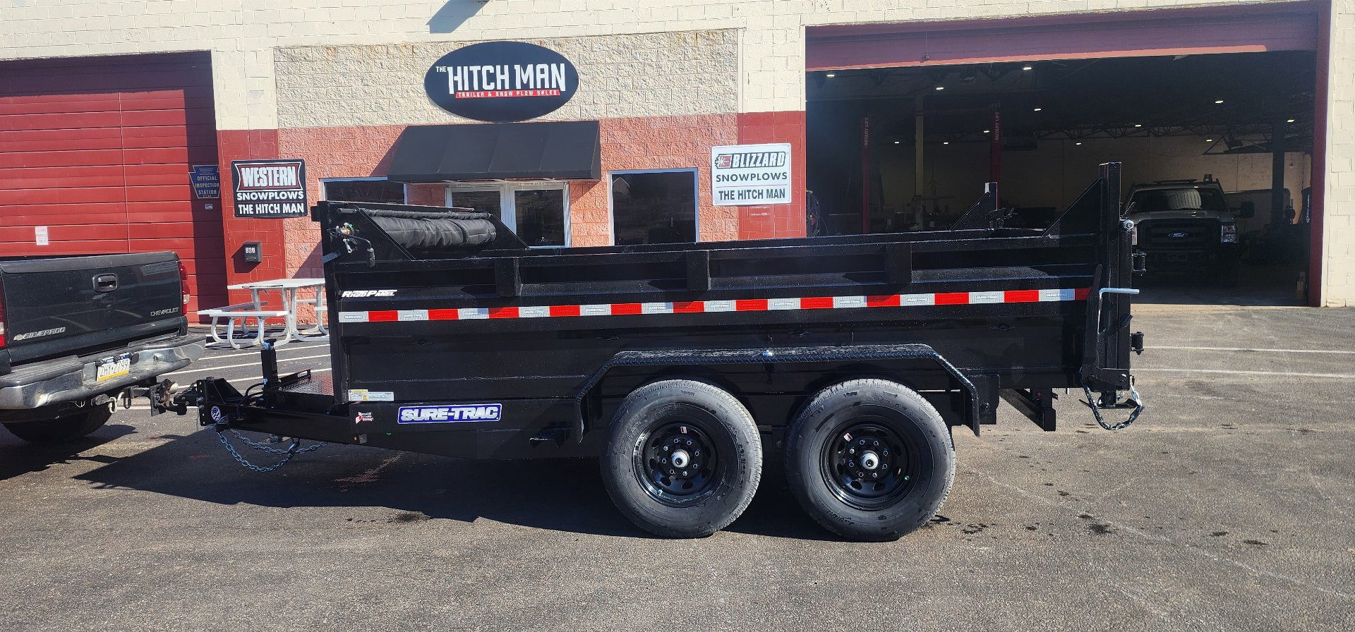 New 7 x 12 Sure-Trac Low-Pro Telescopic Dump 12k