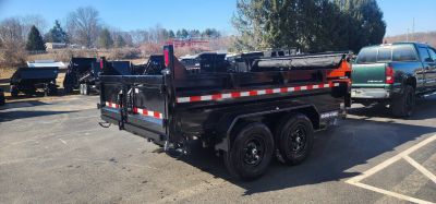 New 7 x 12 Sure-Trac Low-Pro Telescopic Dump 12k