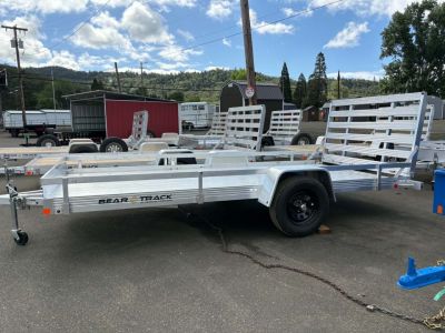 New SALE! UTILITY TRAILER 2026 Bear Track ALUMINUM 80" X 14' SINGLE AXLE 2990 GVWR RAMP