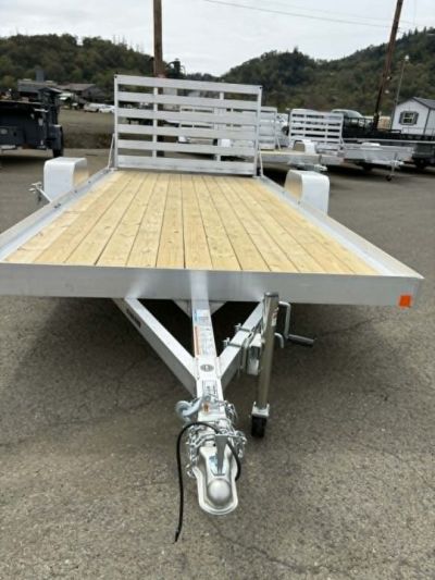 New SALE! UTILITY TRAILER 2026 Bear Track ALUMINUM 80" x 14' WOOD DECK RAMP NO RAILS