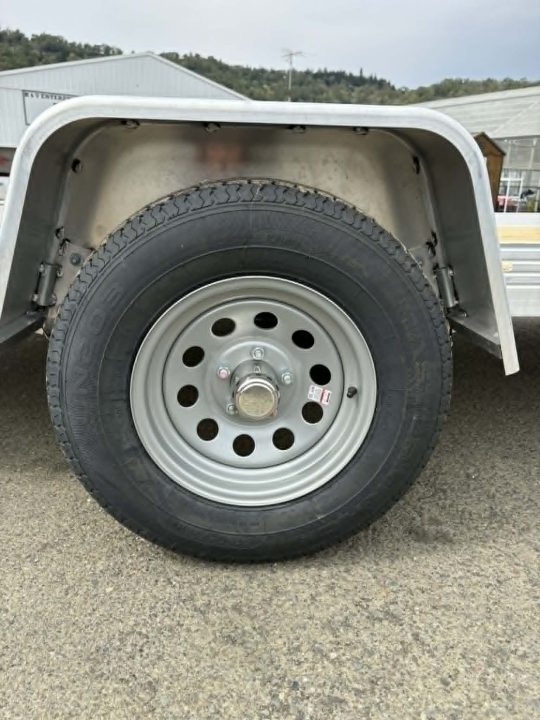 New SALE! UTILITY TRAILER 2026 Bear Track ALUMINUM 80" x 14' WOOD DECK RAMP NO RAILS