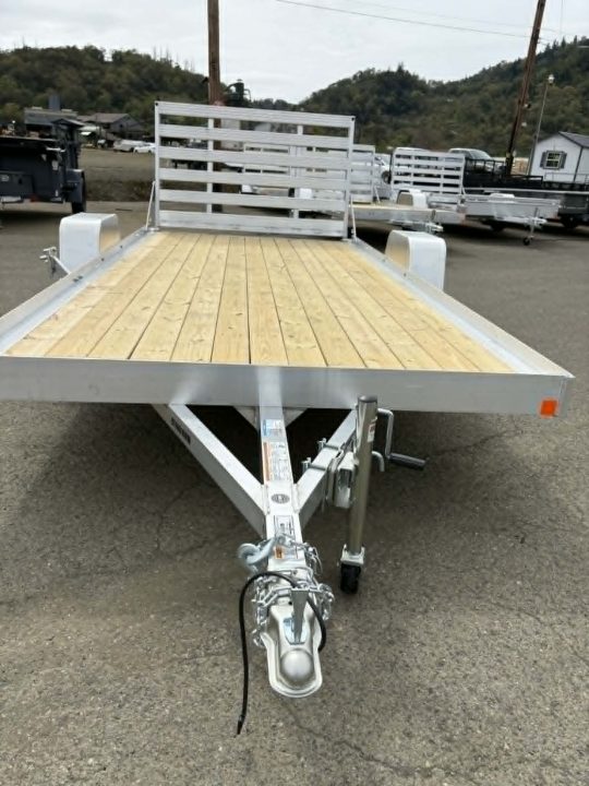 New SALE! UTILITY TRAILER 2026 Bear Track ALUMINUM 80" x 14' WOOD DECK RAMP NO RAILS
