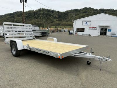 New SALE! UTILITY TRAILER 2026 Bear Track ALUMINUM 80  x 14' WOOD DECK RAMP NO RAILS