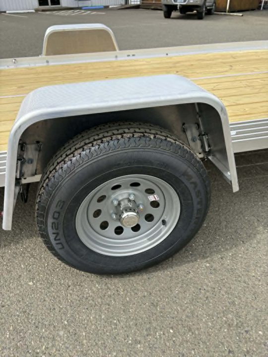 New SALE! UTILITY TRAILER 2026 Bear Track ALUMINUM 76" X 12' SINGLE AXLE 2990 GVWR