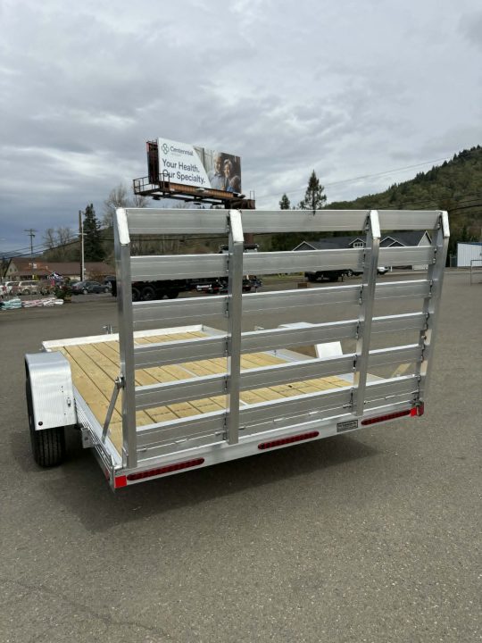 New SALE! UTILITY TRAILER 2026 Bear Track ALUMINUM 76" X 12' SINGLE AXLE 2990 GVWR