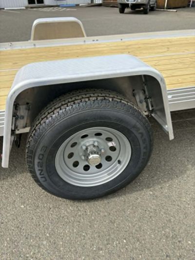 New SALE! UTILITY TRAILER 2026 Bear Track ALUMINUM 76" X 12' SINGLE AXLE 2990 GVWR
