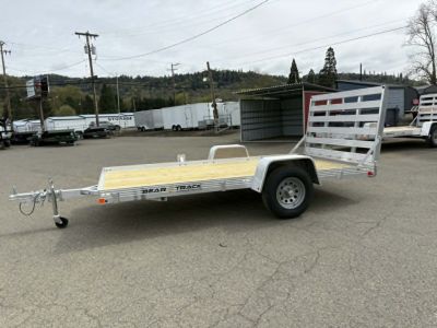 New SALE! UTILITY TRAILER 2026 Bear Track ALUMINUM 76" X 12' SINGLE AXLE 2990 GVWR
