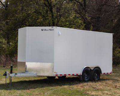 New 2026 Cell-Tech Trailers 8.5x16 14K Cargo / Enclosed Trailer