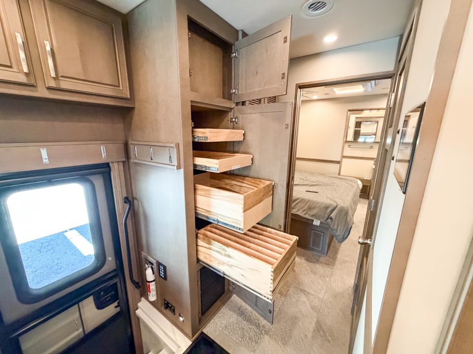 New 2027 Renegade RV Motorhome Peterbilt 589 Class C 45CME - 1.5 Bathrooms