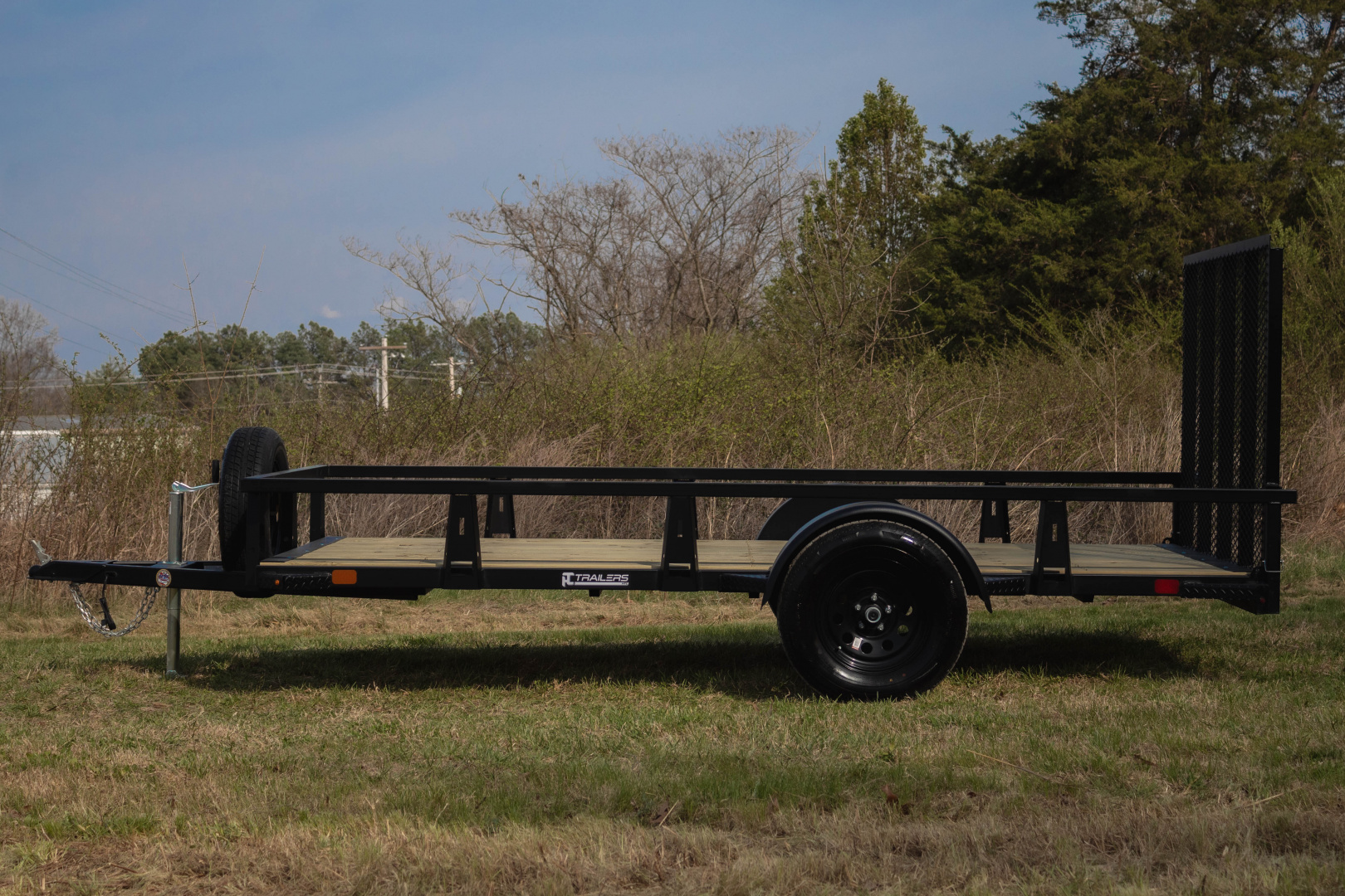 New 2026 HTC 6x12 3K Utility Trailer