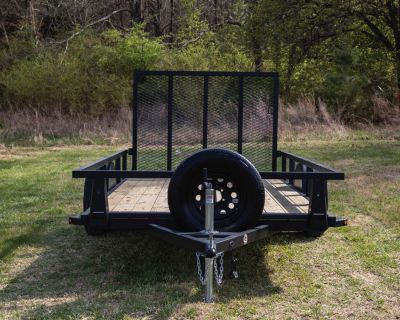 New 2026 HTC 6x12 3K Utility Trailer