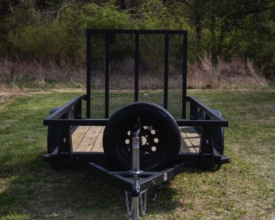 New 2026 HTC 5x10 3K Utility Trailer