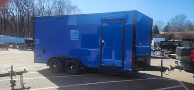 New 7 x 16 Look Element Se V-Nose Cargo Blackout Package 7k