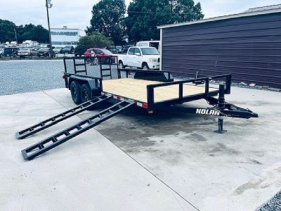 New 2026 Nolan 7X16 ATV Style Utility Trailer 7K