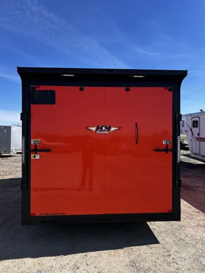 New 2026 H&H Trailers 8X16 7' INTERIOR LOADED WITH OPTIONS 7K GVWR Cargo / Enclosed Trailer