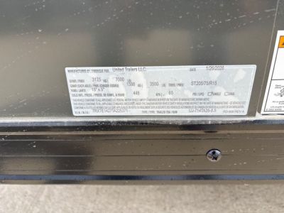 New 2026 United Trailers UJ-714TA35-8.5 Cargo / Enclosed Trailer