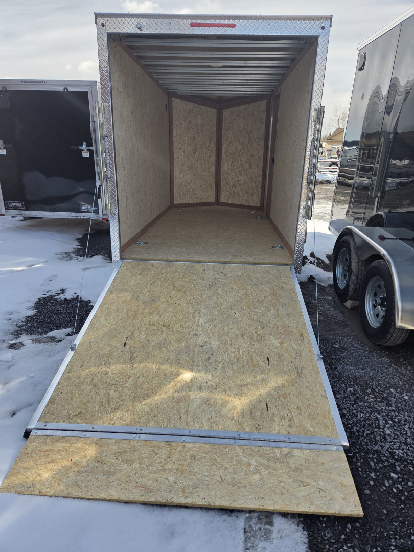 New 2027 ML Trailers Galvanized 6'x12' Cargo / Enclosed Trailer