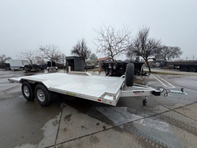 New 2026 Aluma WB16H-TA-EL-DOF-R-RR 8FT X 16FT 990 GVW Utility Trailer