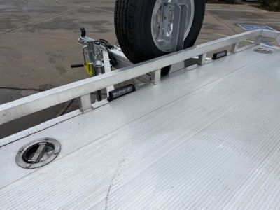New 2026 Aluma WB16H-TA-EL-DOF-R-RR 8FT X 16FT 990 GVW Utility Trailer