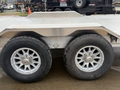 New 2026 Aluma WB16H-TA-EL-DOF-R-RR 8FT X 16FT 990 GVW Utility Trailer