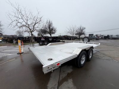 New 2026 Aluma WB16H-TA-EL-DOF-R-RR 8FT X 16FT 990 GVW Utility Trailer
